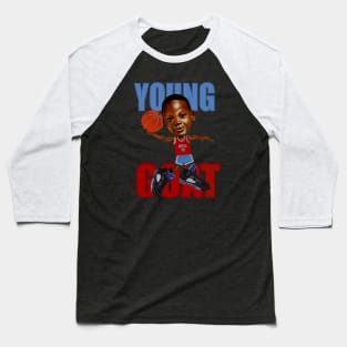 BASKETBALLART -  YOUNG GOAT Baseball T-Shirt